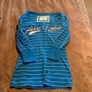 Aeropostale stretch long sleeve shirt